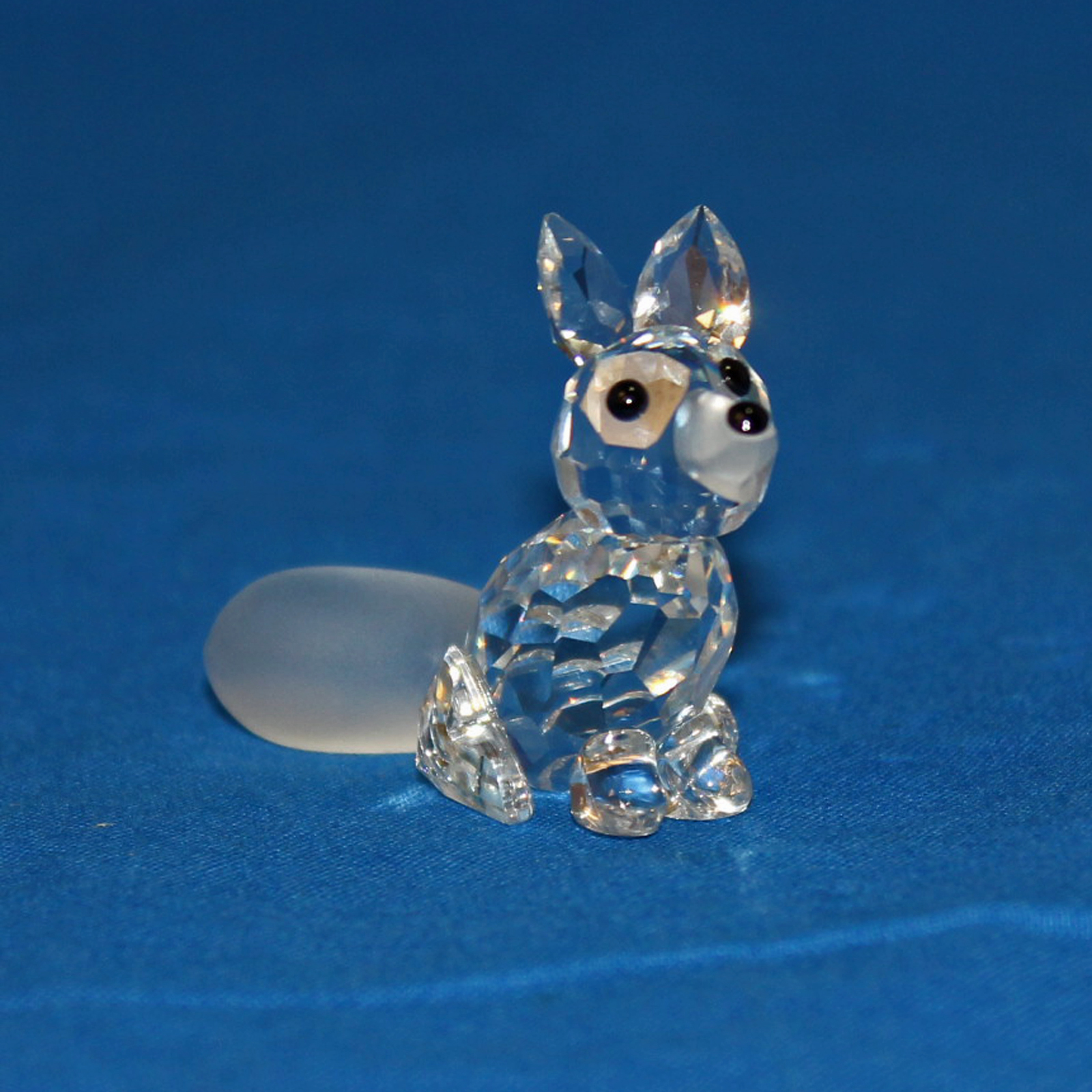 swarovski crystal fox figurine